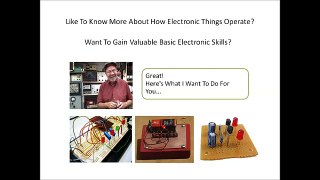 (GREAT BUY!) Introduction To Basic Electronics Hands-on Mini Course