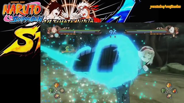 Naruto Ultimate Ninja Storm 4 - Zetsu Obito Gameplay Ougi Ultimate Jutsu 60 FPS