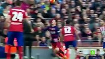 Así fue la entrada de Filipe Luis sobre Lionel Messi y la reacción de Luis Enrique