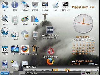 WavePad Editor no Puppy Linux (wine)