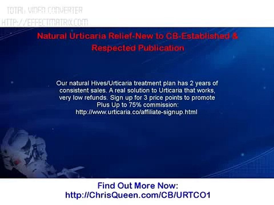 Natural Urticaria Relief-new To Cb-established & Respected Publication