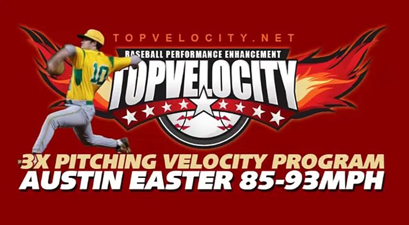 Austin Easter 85-93mph on the 3X Pitching Velocity Program