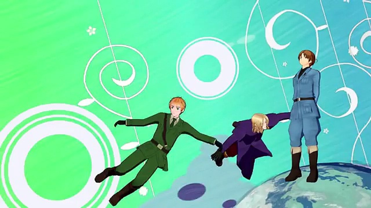 【APヘタリアMMD】未確認で進行形OPパロ Mikakunin de Shinkoukei Hetaria