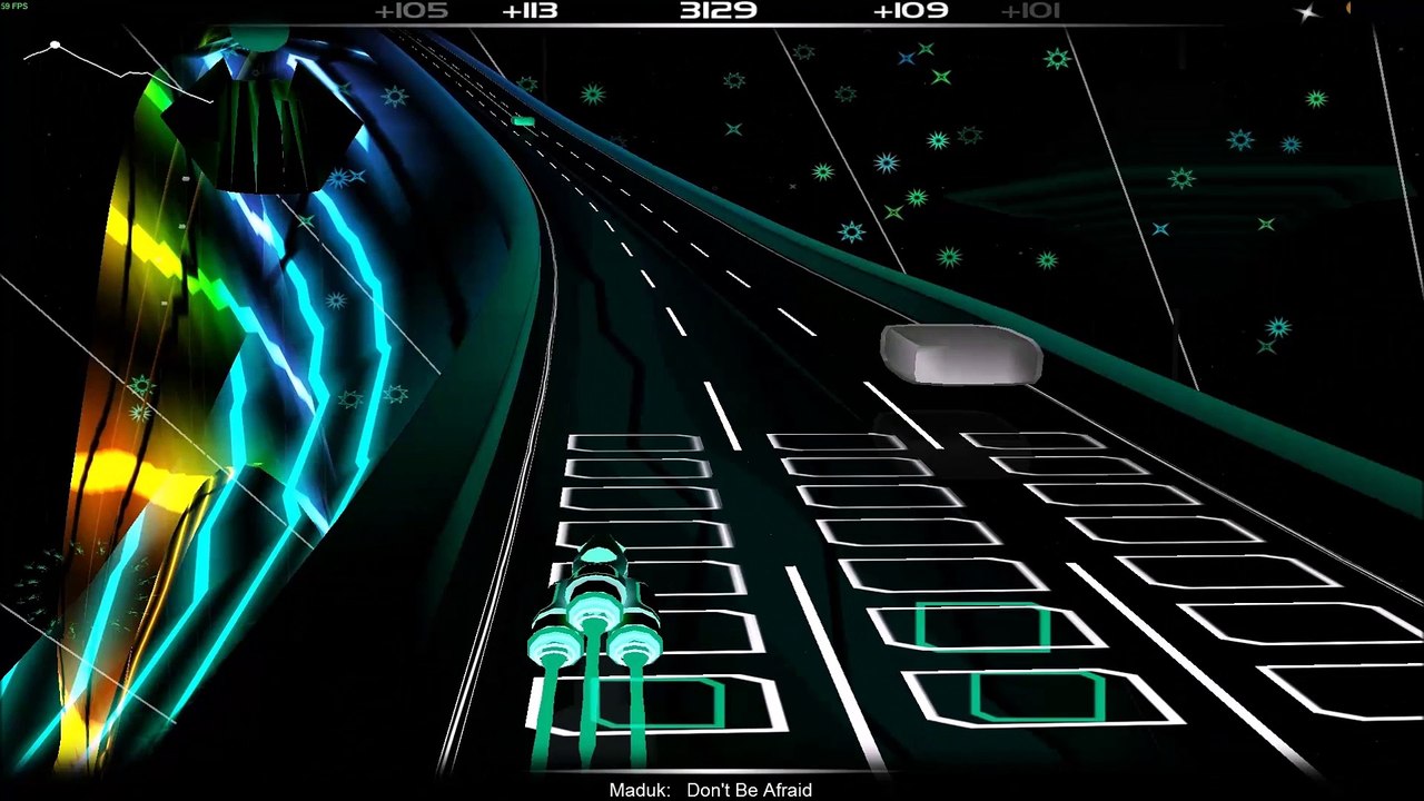 Maduk - Dont be Afriad // Audiosurf Mono pro