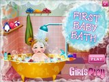 First Baby Bath gameplay for little girls # Watch Play Disney Games On YT Channel