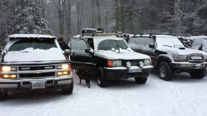 Rando 4x4 Gastro Auvergne jan. 2016