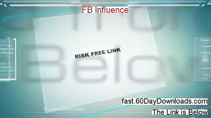FB Influence review video - real