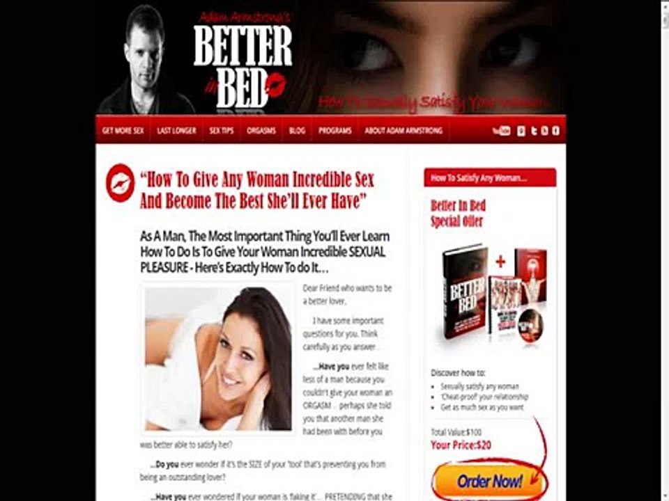 Better In Bed By Adam Armstrong