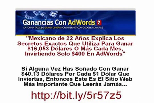 Como ganar dinero en internet ganar dinero online - Ganancias con AdWords
