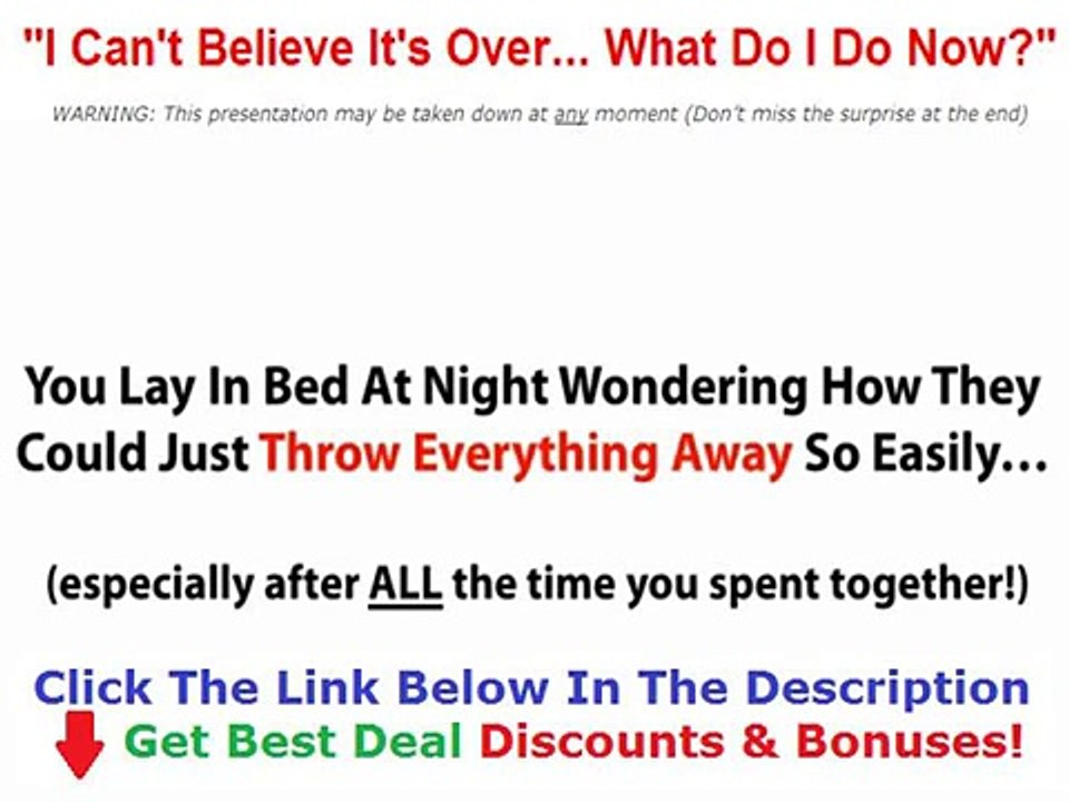 Buy The Breakup Doctor Discount + Bouns