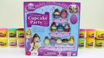 Disney Princess Enchanted Cupcake Party Spillet Cinderella Belle Rapunzel og Mer!