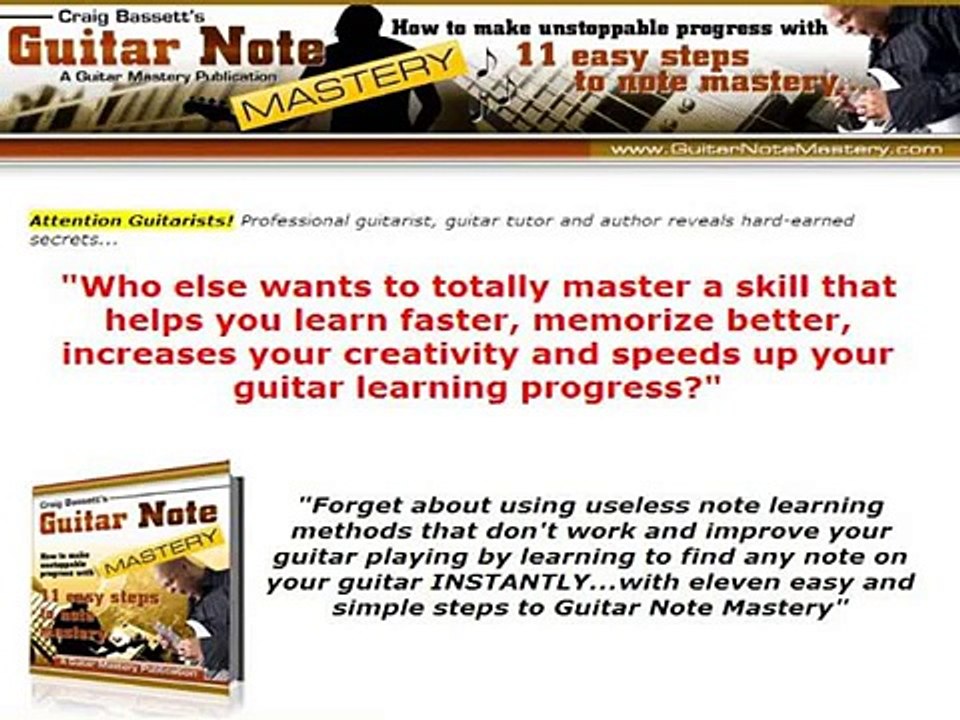 Guitar Note Mastery