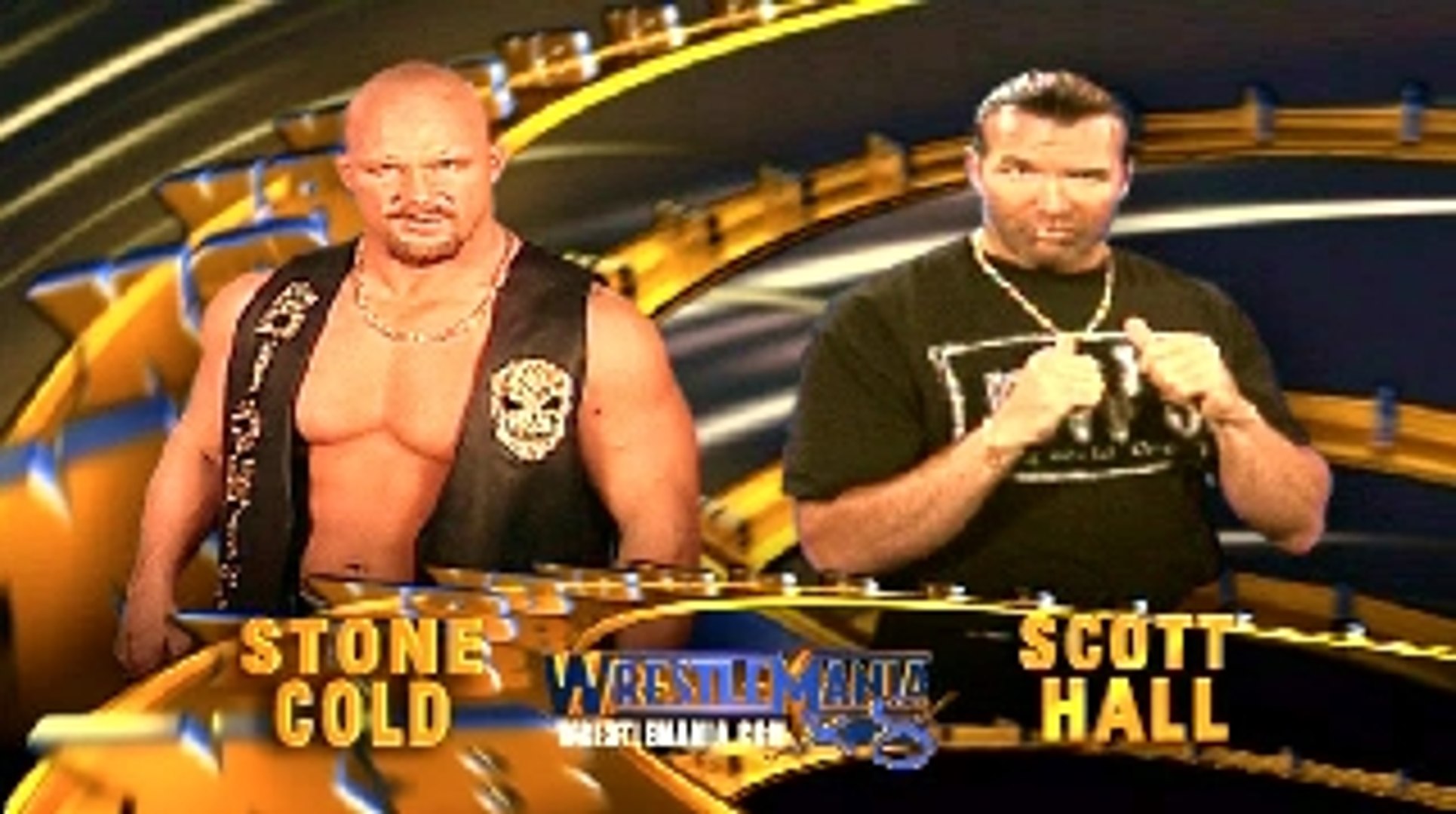 スポーツ選手 Steve Austin Scott Hall Stone Cold Steve Austin vs Scott Hall WrestleMania X8 - 動画