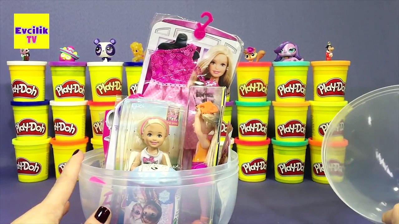 Oyun Hamuru Play Doh Denizci Barbie Dev Sürpriz Yumurta EvcilikTV