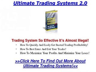 Ultimate Trading Systems 2.0