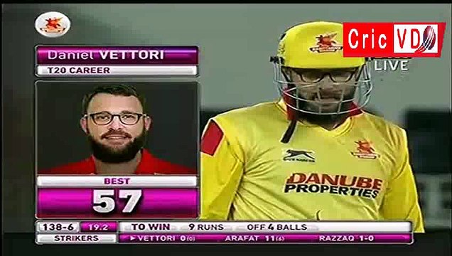 Abdul Razzaq Super Last Over in MCL 2020 Won The Match For His Team(1)