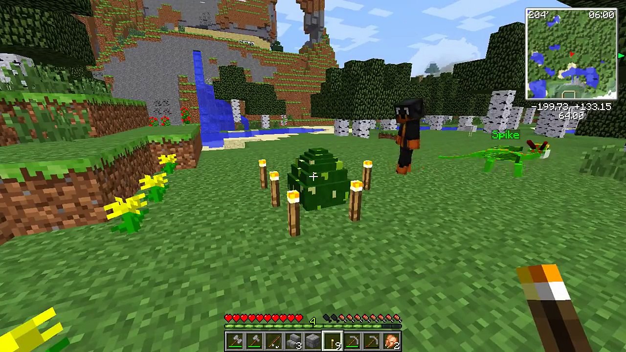 Minecraft - HOW TO TRAIN YOUR DRAGON - Donuts Dragon (3)