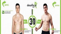 Barriga tanquinho em seis semanas!! Desafio dos 30!!