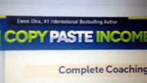 The Copy Paste Income .. Does it work we will find out