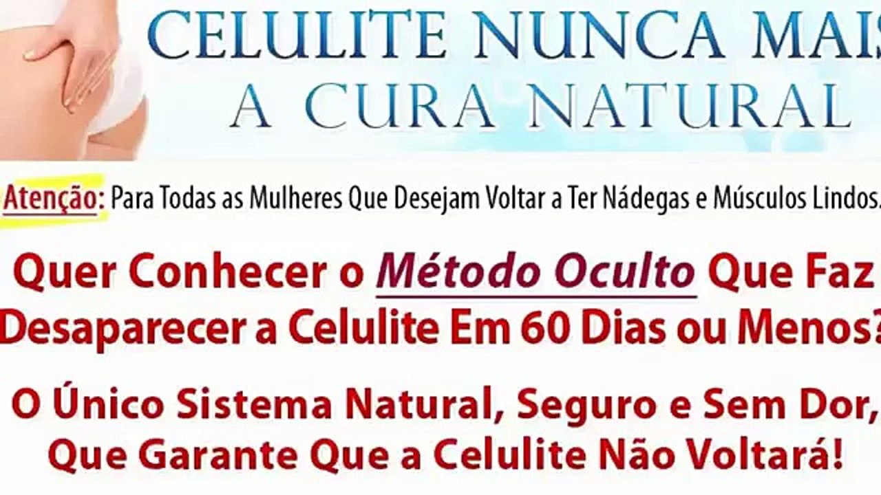 Celulite Nunca Mais