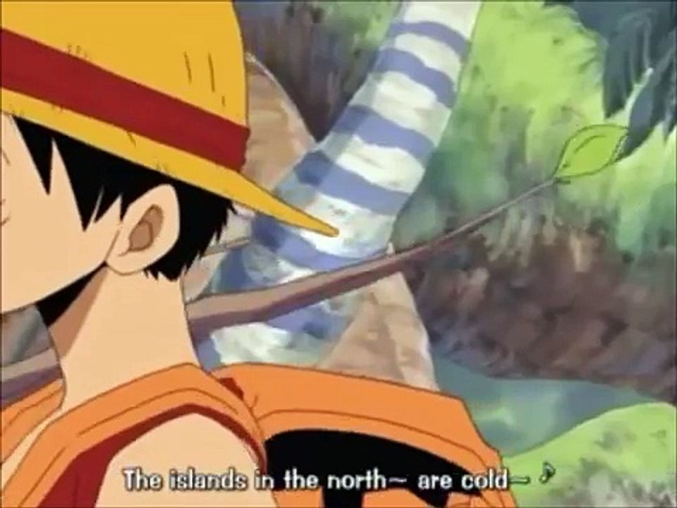 One Piece - Luffys Song (Japanese and English Version)