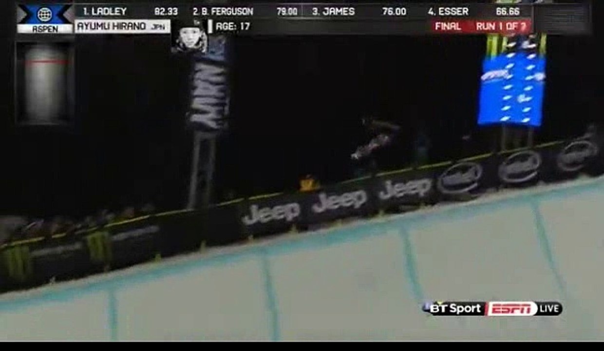 Ayumu Hirano (JP) X Games Winter X Games Aspen 2016