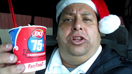 The DQ® Candy Cane Oreo Blizzard® REVIEW with Old Nerd Reviews!