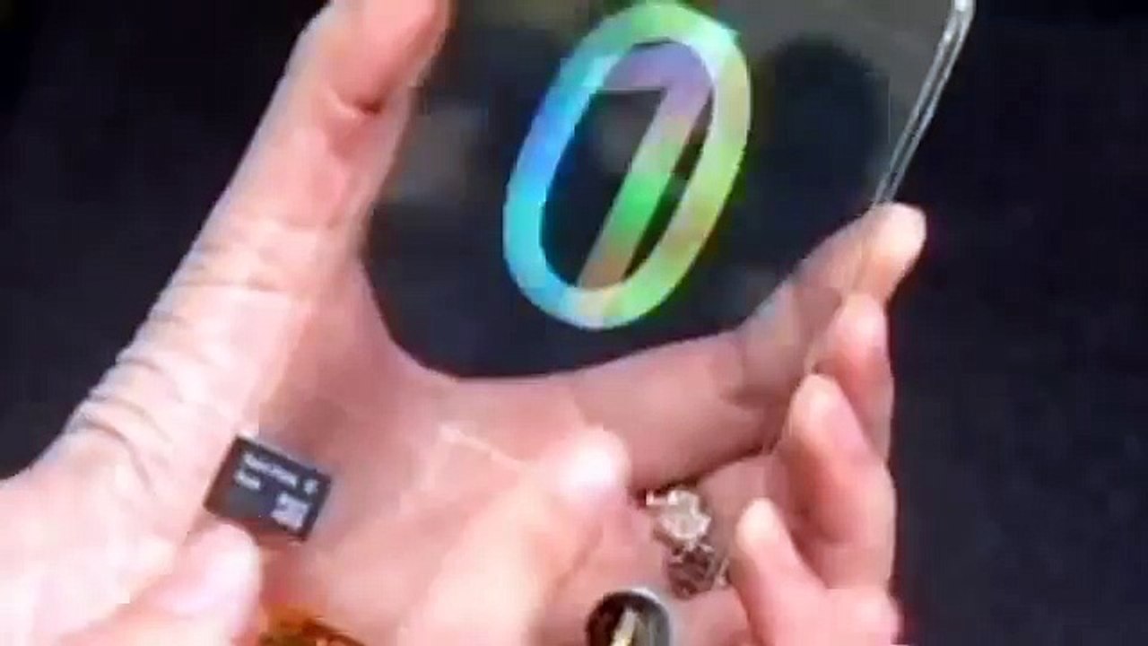 World's First Transparent Mobile Phone by Polytron Technologies