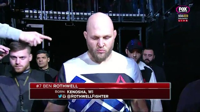 Ben Rothwell 'Creepiest MMA Entrance Ever' - Mark Hunt