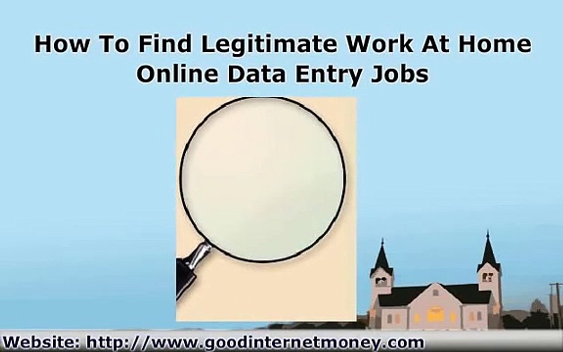 How To Find Legitimate Work At Home Online Data Entry Jobs
