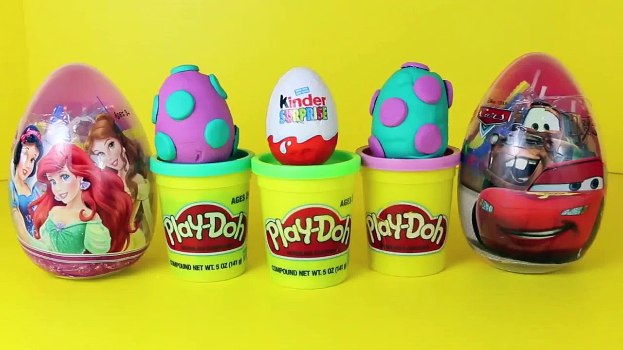 Play Doh Eggs, Kinder Surprise Toys, Disney Princess, Pixar Cars, LPS, Sofia The First Rabies