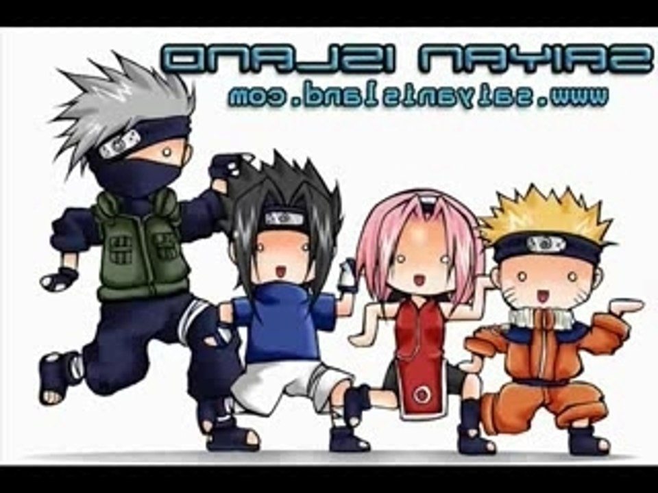 Naruto ending 3 doubled & backwards
