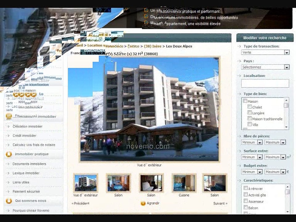 Journal d'annonces web : D'agréables vacances à la neige en Janvier Février Mars ?