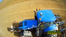 [DJI Phantom et Go pro] NEW HOLLAND T8.330 et LEMKEN 6m en 2014