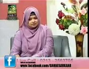 Dr Saiqa Rehan Live Morning Show on Ary Qtv with Yusra Khan