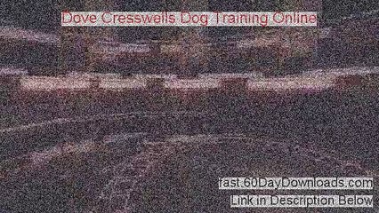 Dove Cresswells Dog Training Online  2013, will it work my legit review 1