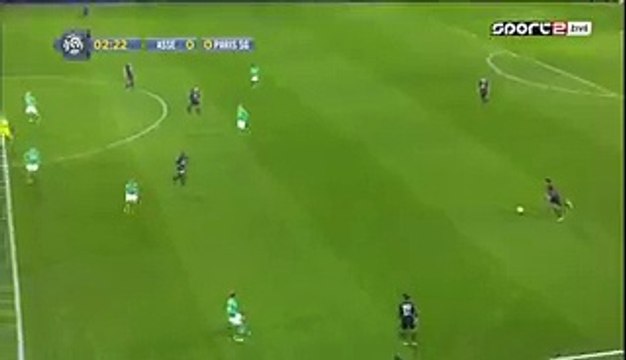 Zlatan Ibrahimović Big Chance - Saint Etienne v. Paris Saint Germain 31.01.2016 HD