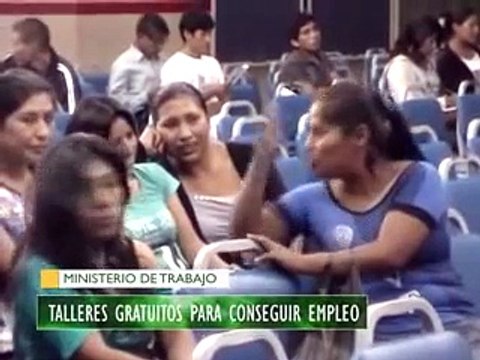 TALLERES GRATUITOS PARA CONSEGUIR EMPLEO