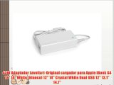 45W Adaptador Lavolta? Original cargador para Apple iBook G4 12 14 White (blanco) 12 14 Crystal