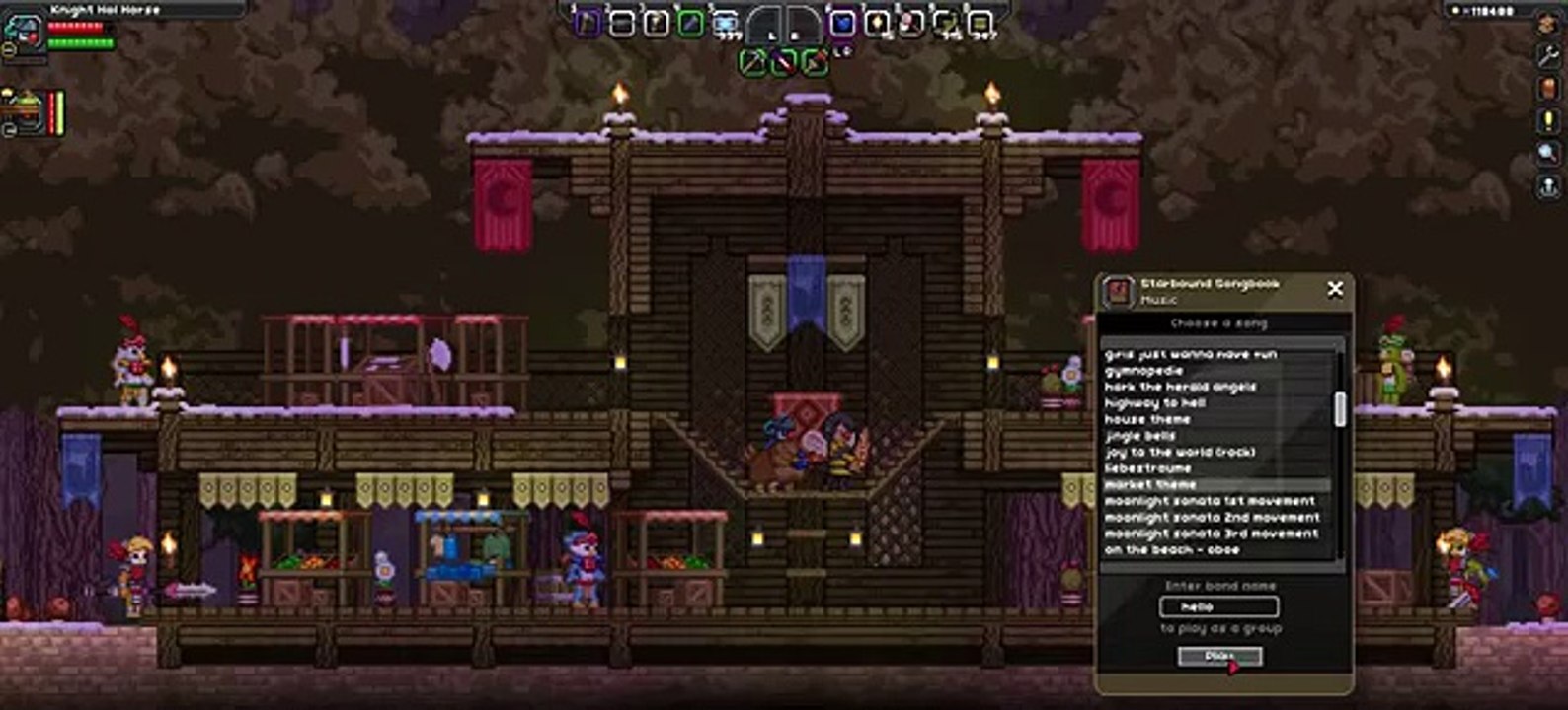 Starbound - The Legend of Zelda - Ocarina of Time - Market Theme