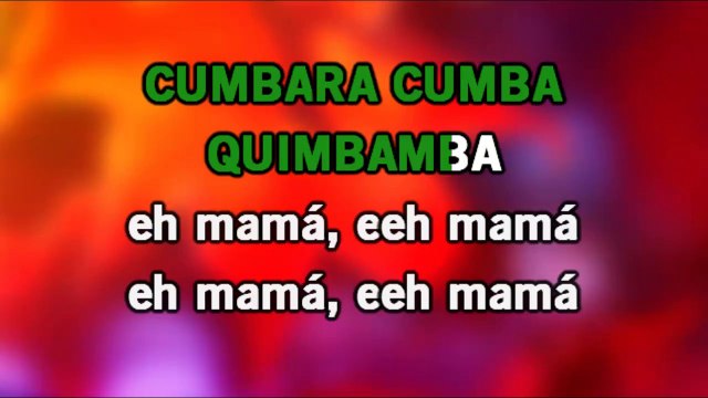 quimbara - celia cruz - karaoke - letra