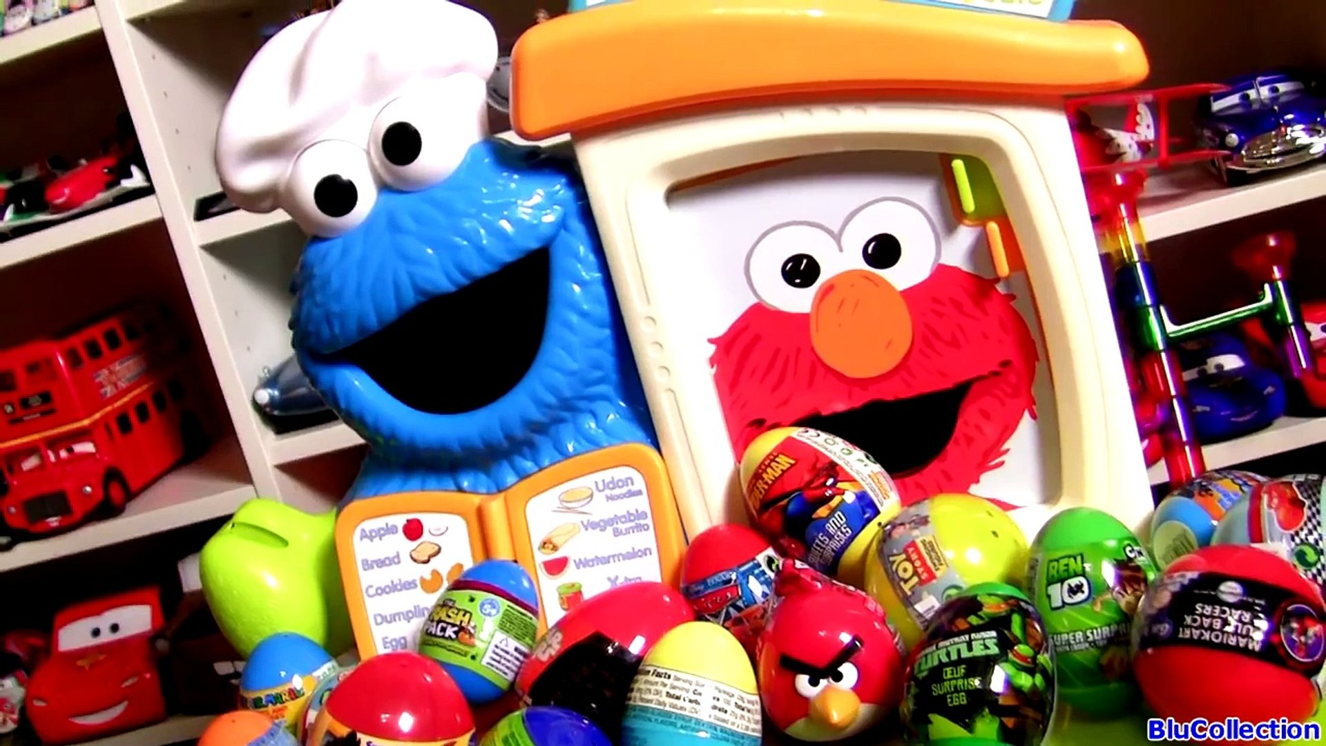 elmo surprise eggs