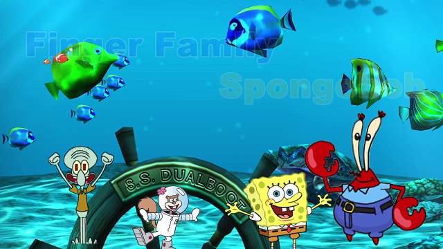 Spongebob Squarepants Finger Family Songs | Nursery Rhymes Kids songs