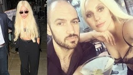 Lady Gaga Spotted With Only BRA And No Engagement Ring