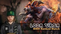 Dota 2 Gameplay - Loda Ursa - MMR Ranked Match