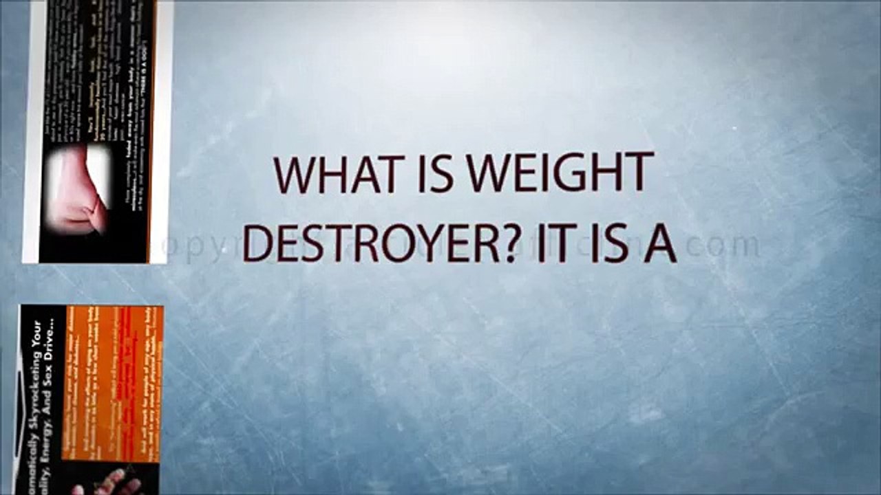 Weight Destroyer Program Review