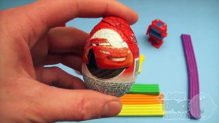 Disney Cars Surprise Egg Learn-A-Word! Spelling Arts and Crafts Words! Lesson 1