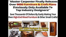 (GREAT BUY!) Furniture Craft Plans