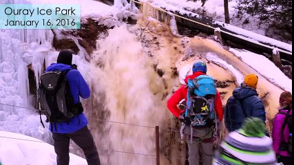 Ouray Ice Park- Burst Water Pipe