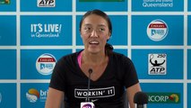 Samantha Crawford press conference (QF) | Brisbane International 2016